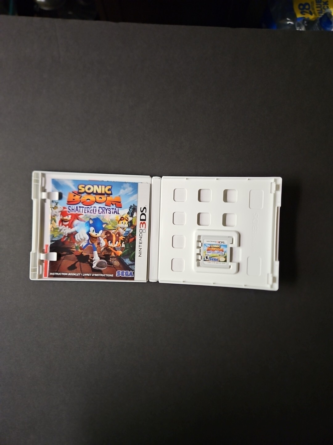 Sonic Boom: Shattered Crystal (Nintendo 3DS, 2014) Complete In Box