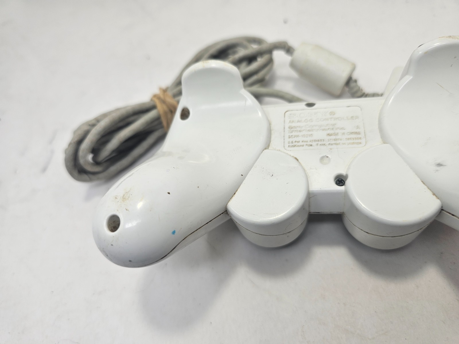 Sony PlayStation 2 PS2 DualShock 2 Wired Controller Ceramic White OEM SCPH-10010