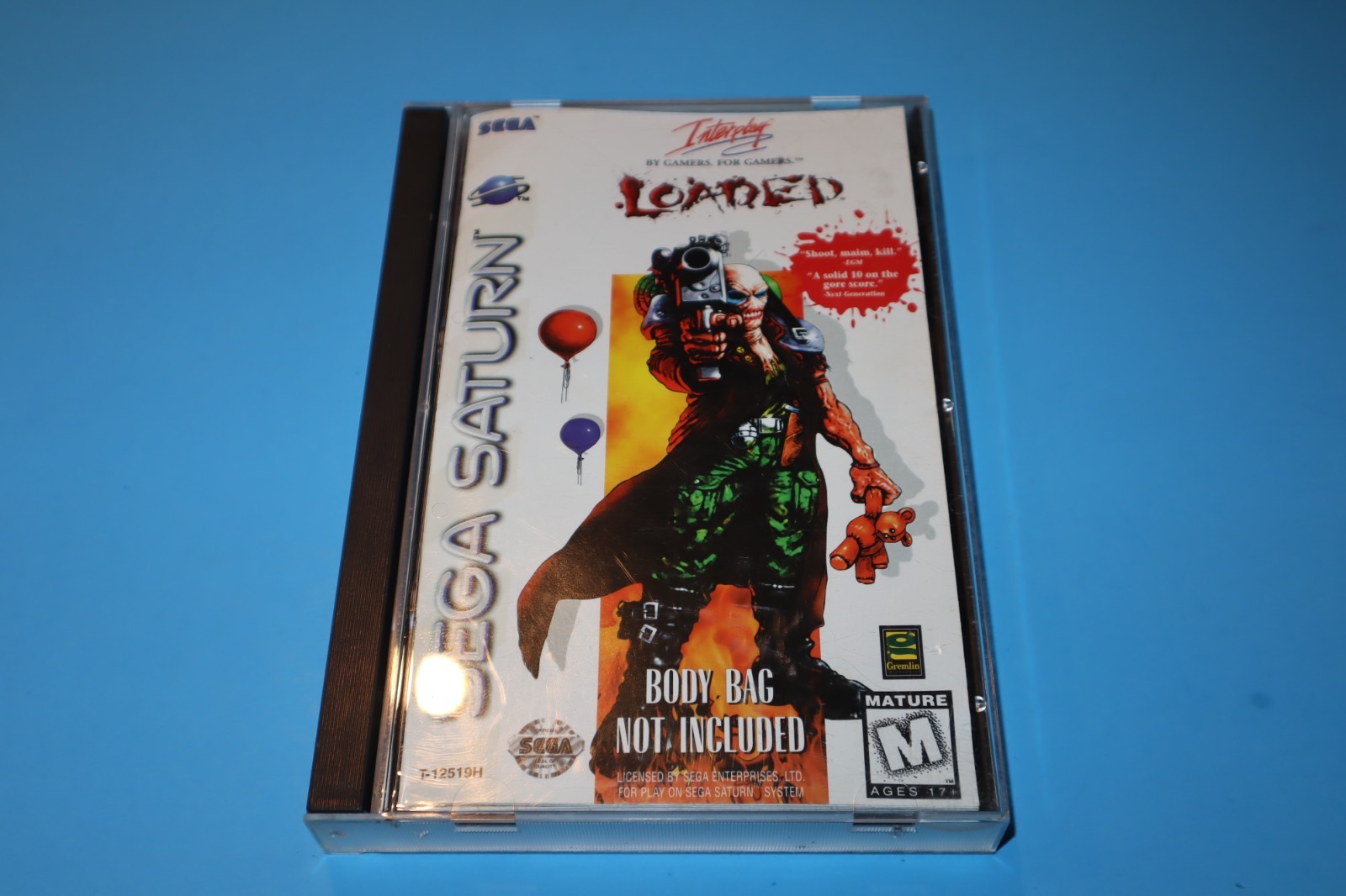 LOADED FOR SEGA SATURN COMPLETE & TESTED WITH REGISTRATION CARD!