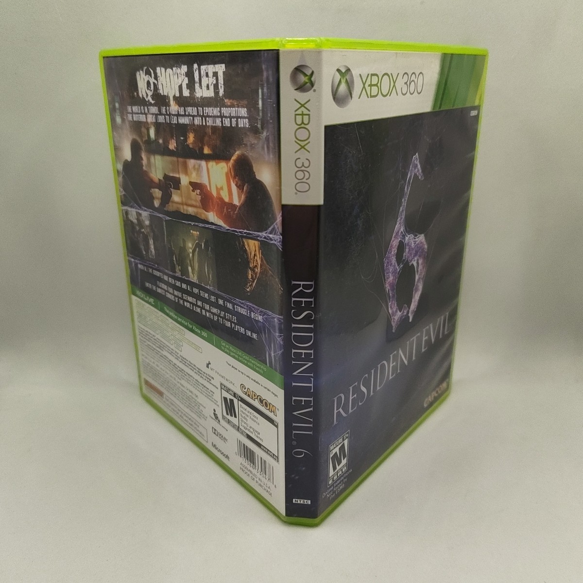 Resident Evil 6 (Microsoft Xbox 360, 2012) Complete CIB Both Discs Tested Works