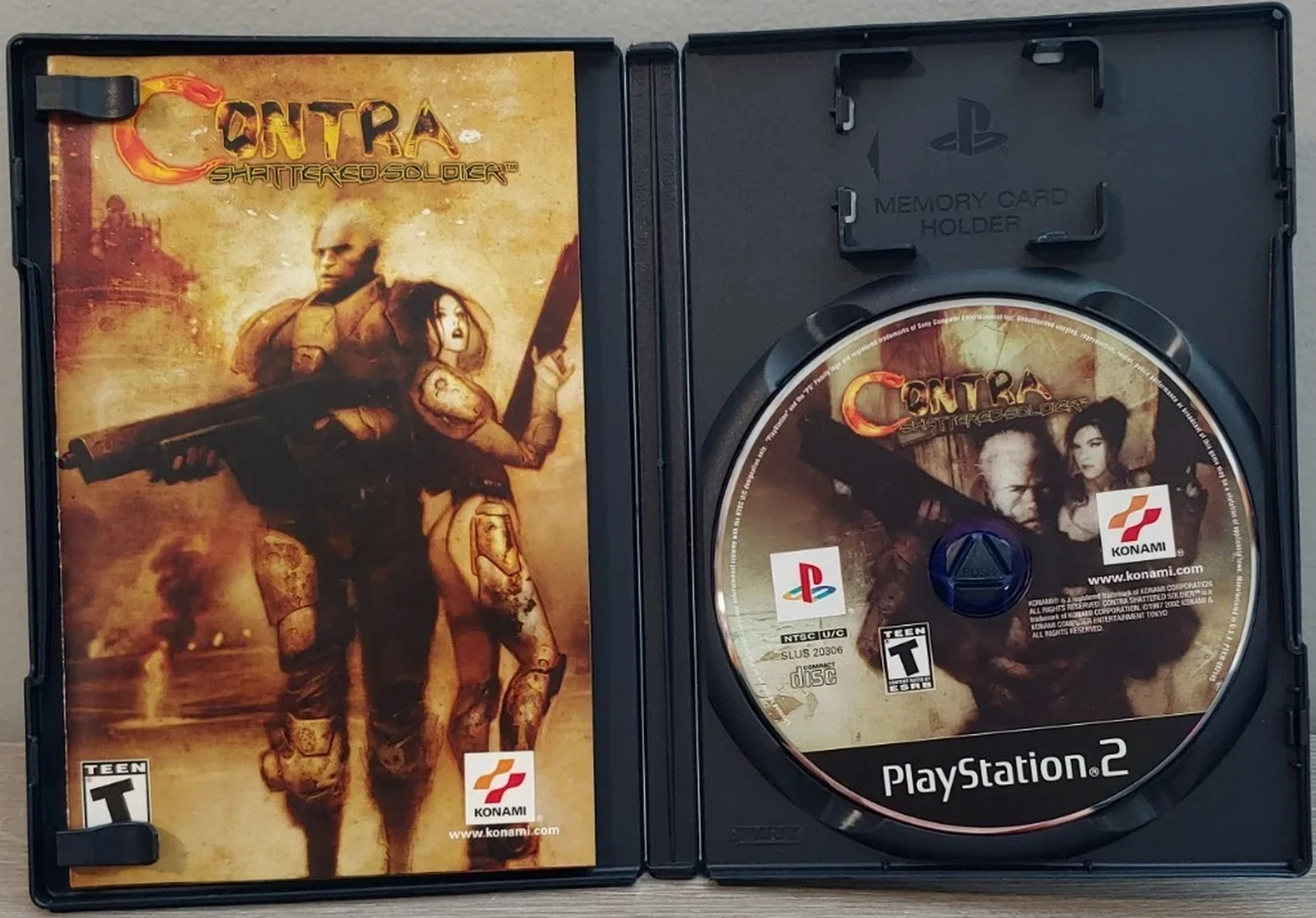 CONTRA Shattered Soldier SONY PlayStation 2, 2002 PS2 Complete PRISTINE NEW MINT