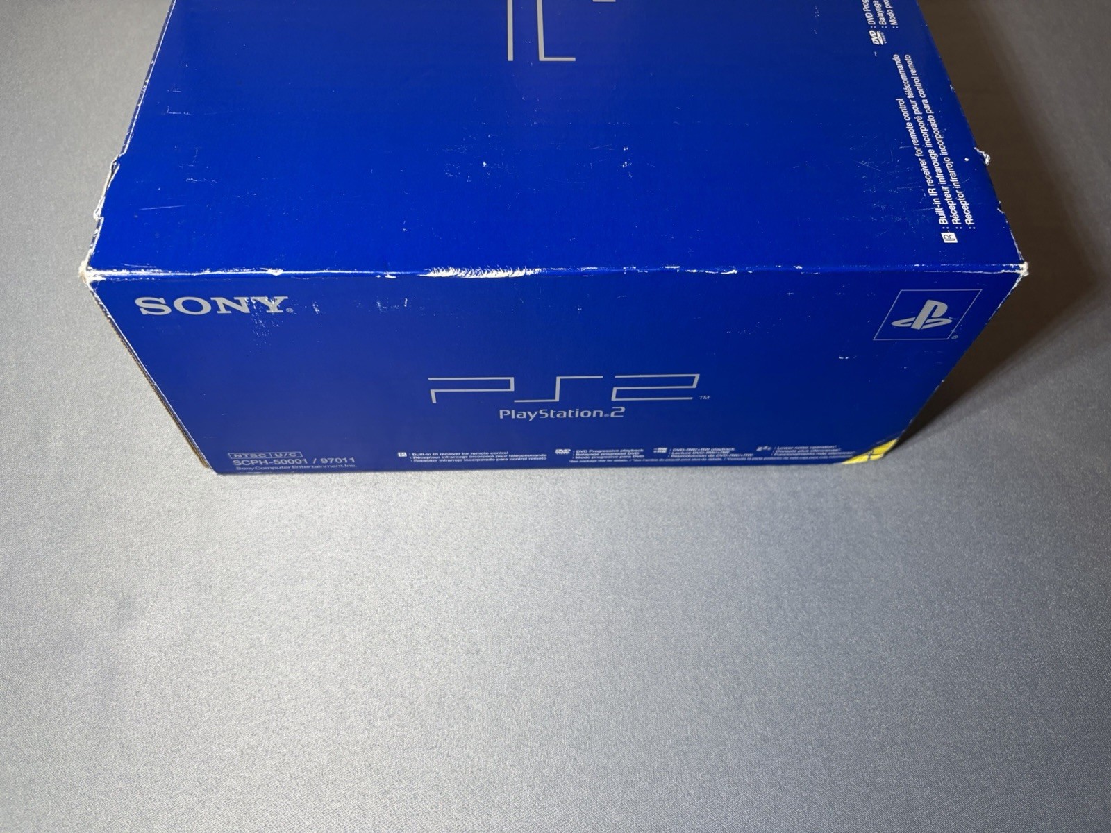 Open Box – Sony PlayStation 2 PS2 Black Game System SCPH-50001 Complete