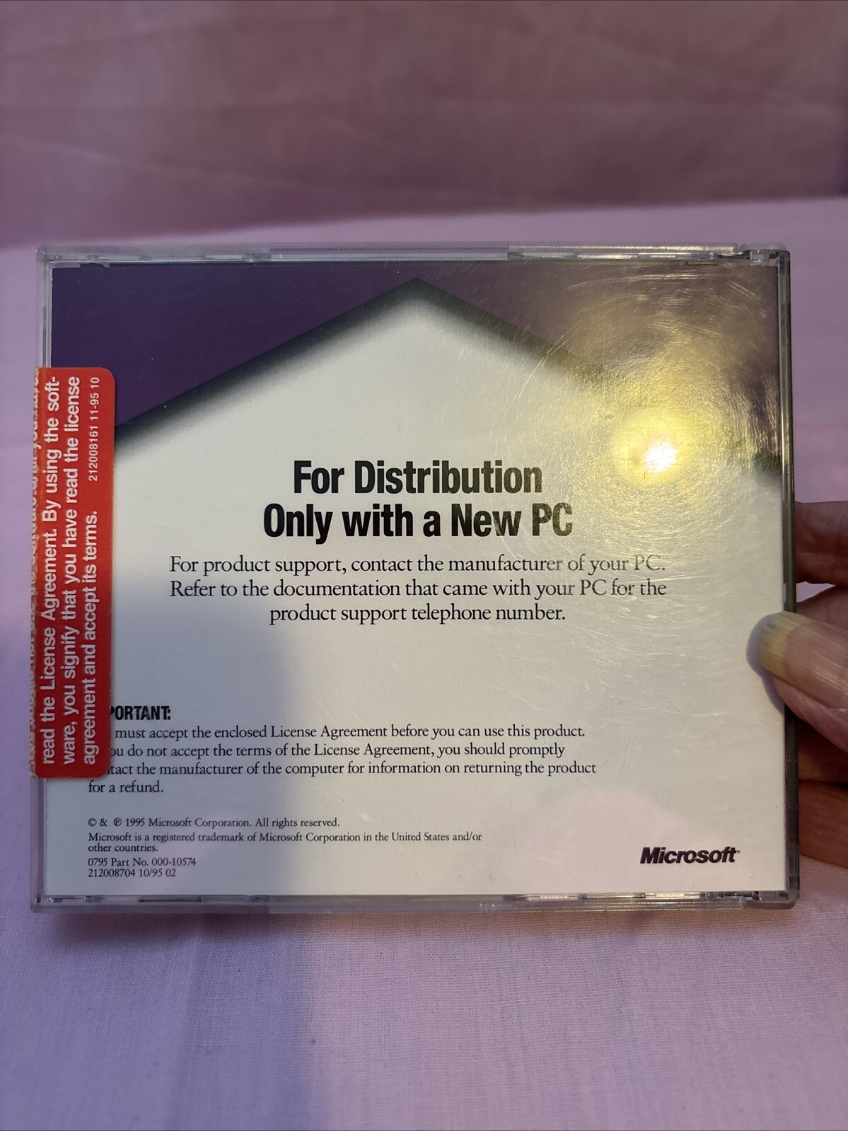 Microsoft World of Flight Exploration Series Windows 95 CD-Rom – GOOD