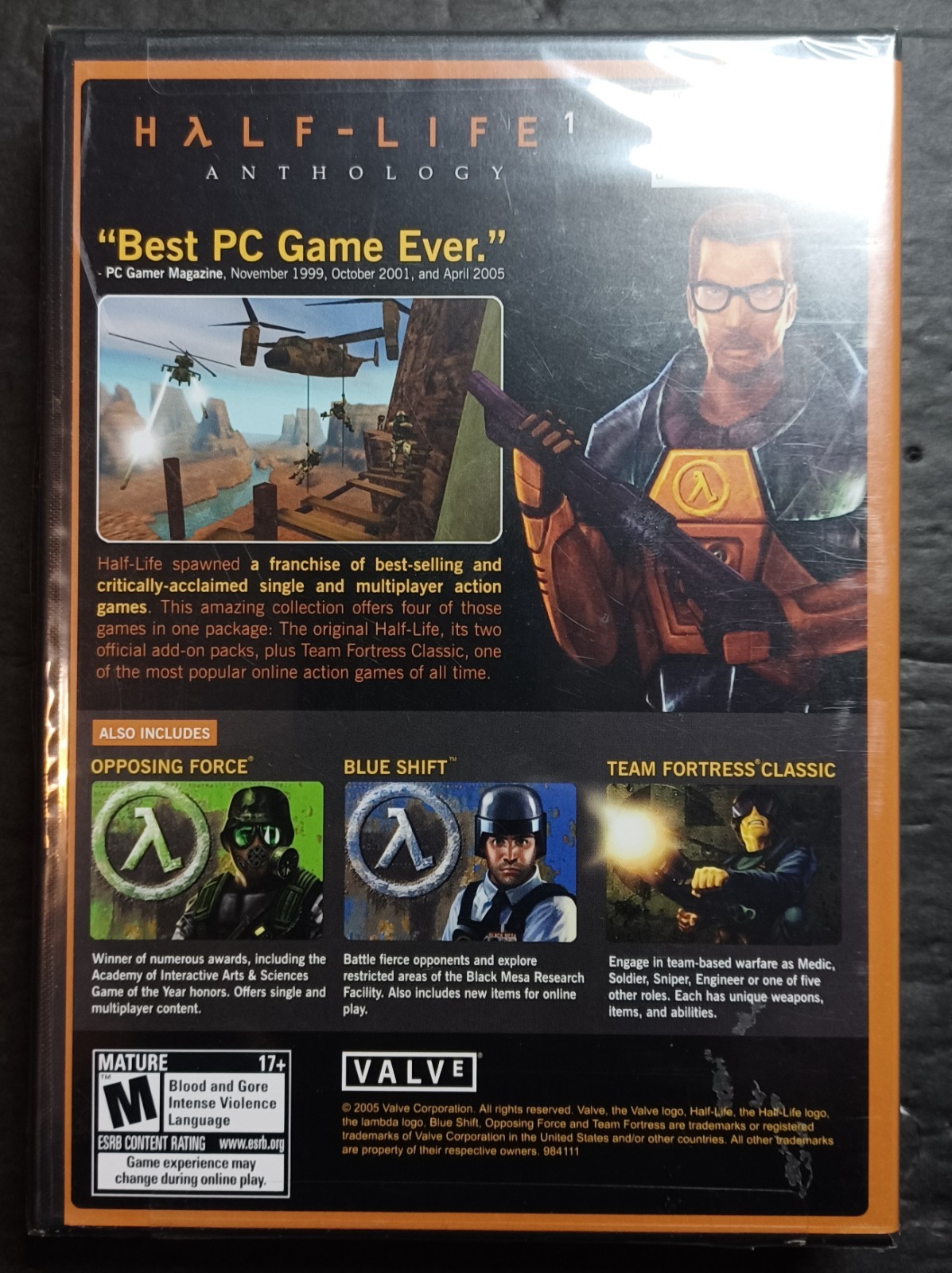 Half Life 1 Anthology PC Box