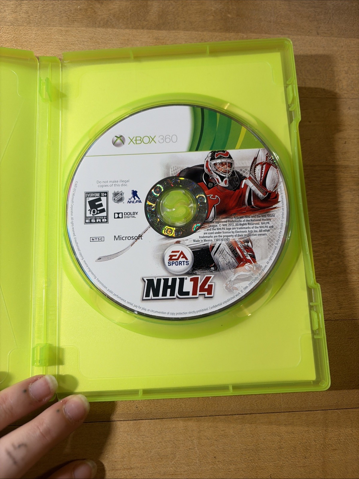 NHL 14 (Microsoft Xbox 360, 2013)