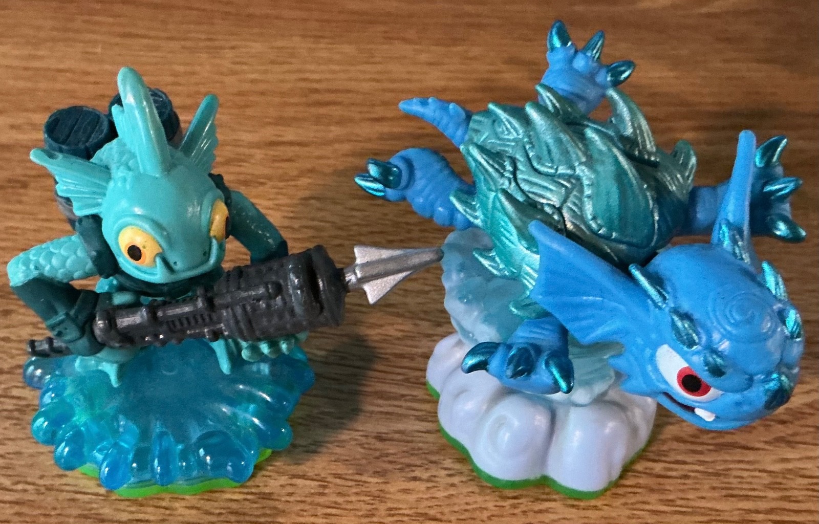 Lot of 14 Activision Skylanders Green Base PORTAL VOODOOD WARNADO DINO RANG ZOOK