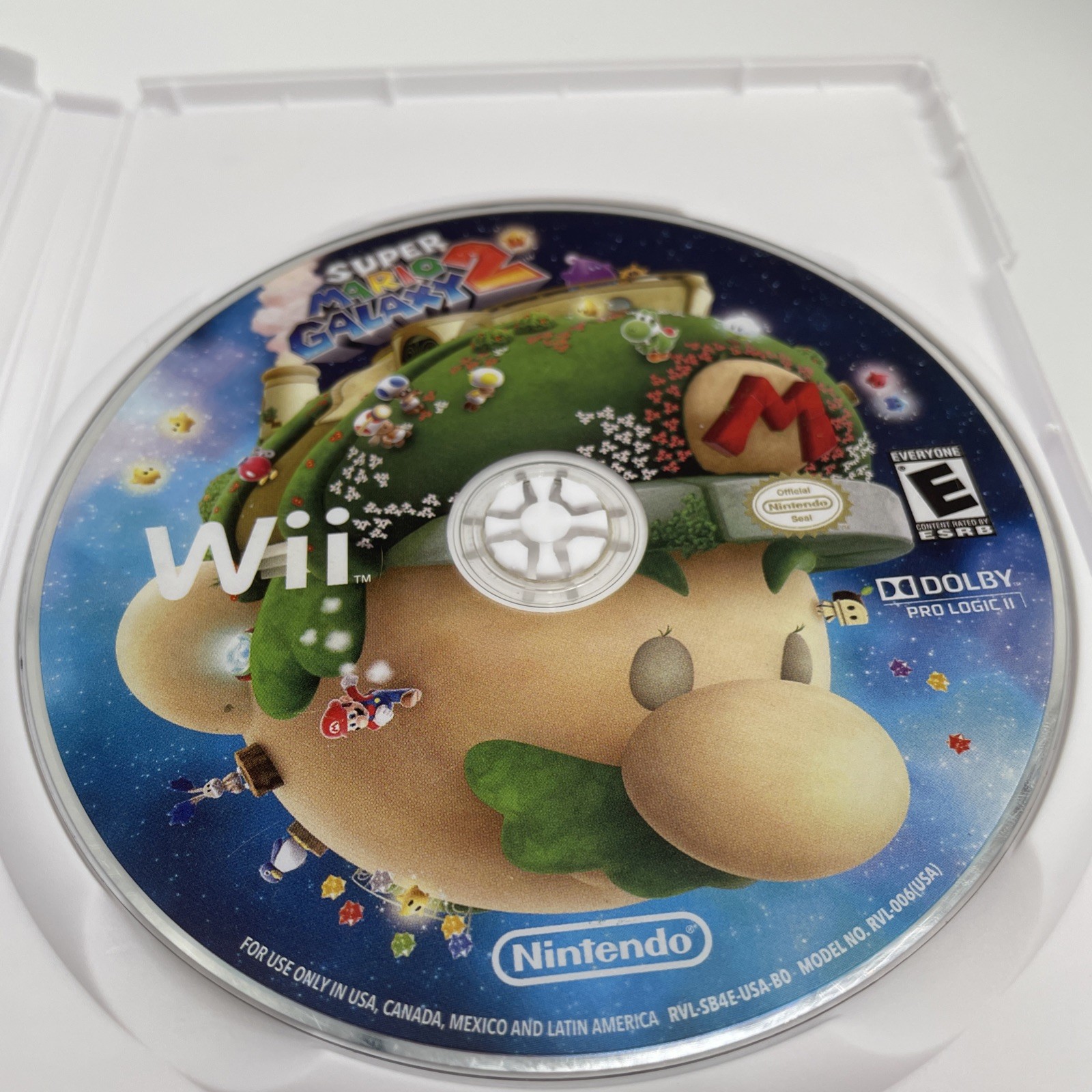 Super Mario Galaxy 1 & 2 Nintendo Wii Lot Of 2 Games Complete CIB + Inserts