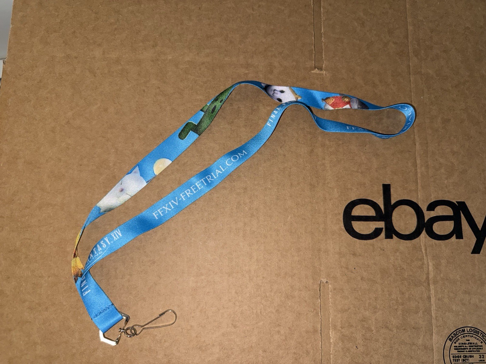 Final Fantasy XIV Online PAX East 18 19 20 Exclusive Red Purple Blue Lanyard NEW