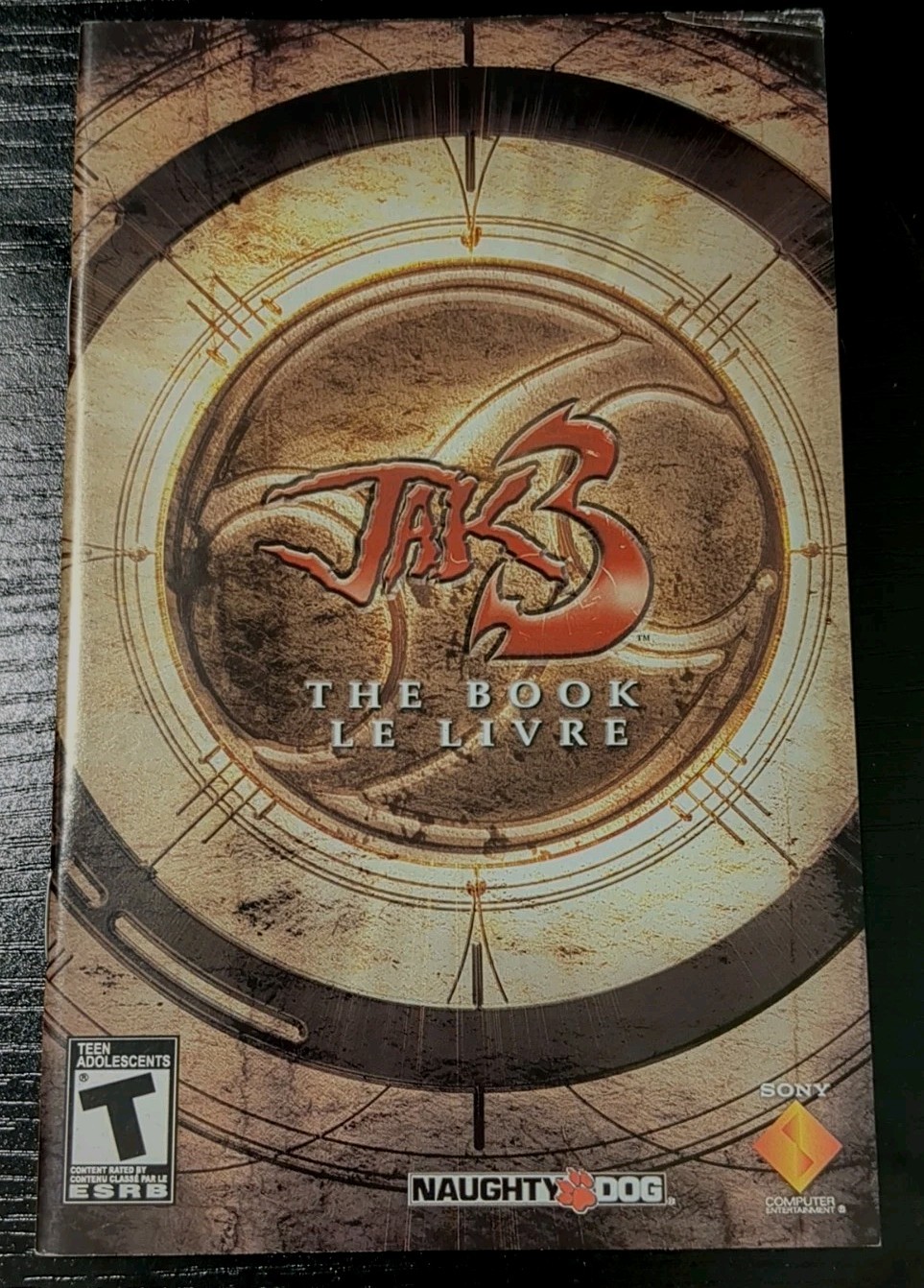 JAK 3 The Book Original Booklet Manual ONLY Guide Instruction Authentic OEM LN