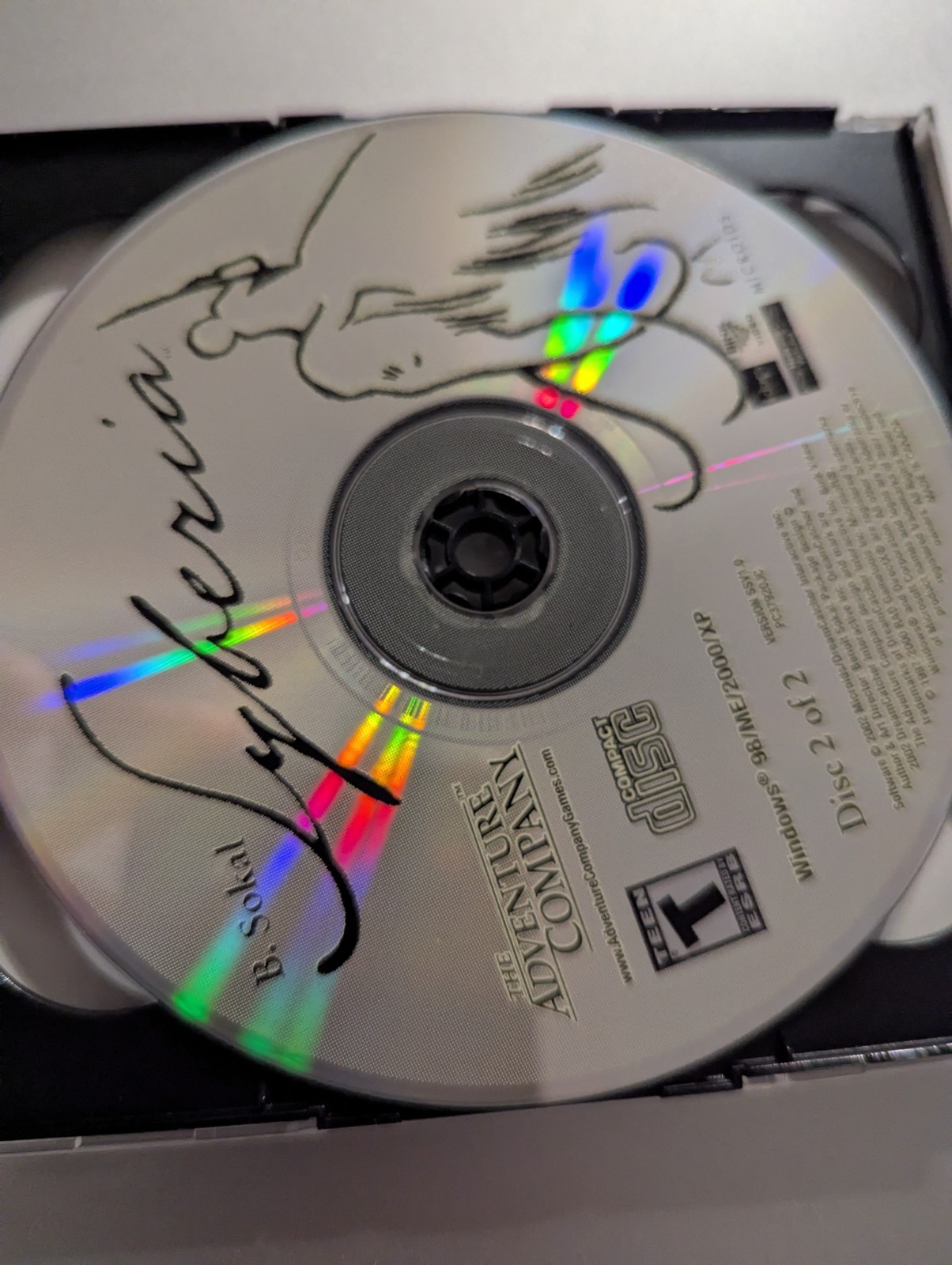B. Sokal SYBERIA PC CD-ROM by The Adventure Company