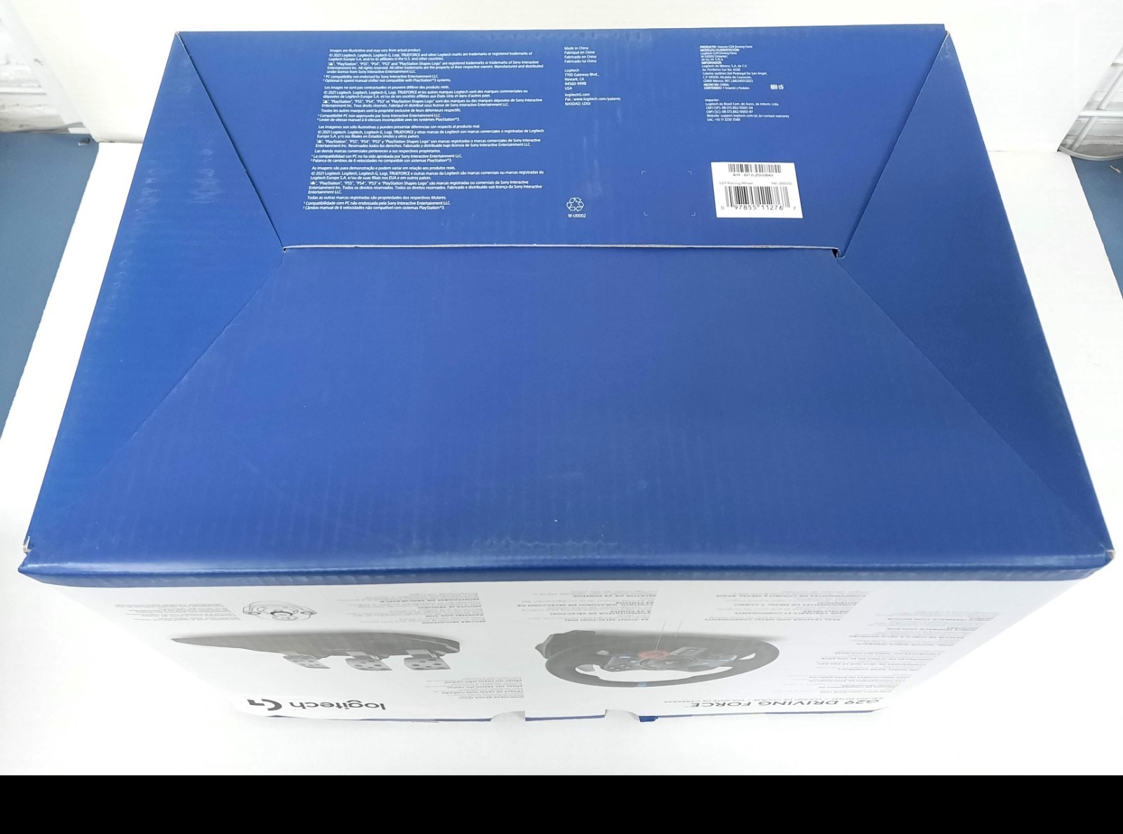 Empty Box for Logitech G29 Racing Wheel (PC, PlayStation 3, 4, 5| PS3, PS4, PS5)