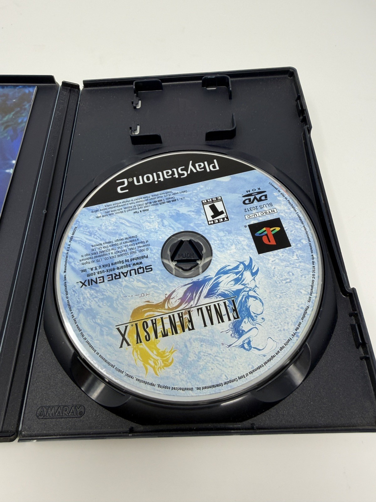 Final Fantasy X PlayStation 2 VERY RARE 2003 Square Enix Black Label Variant