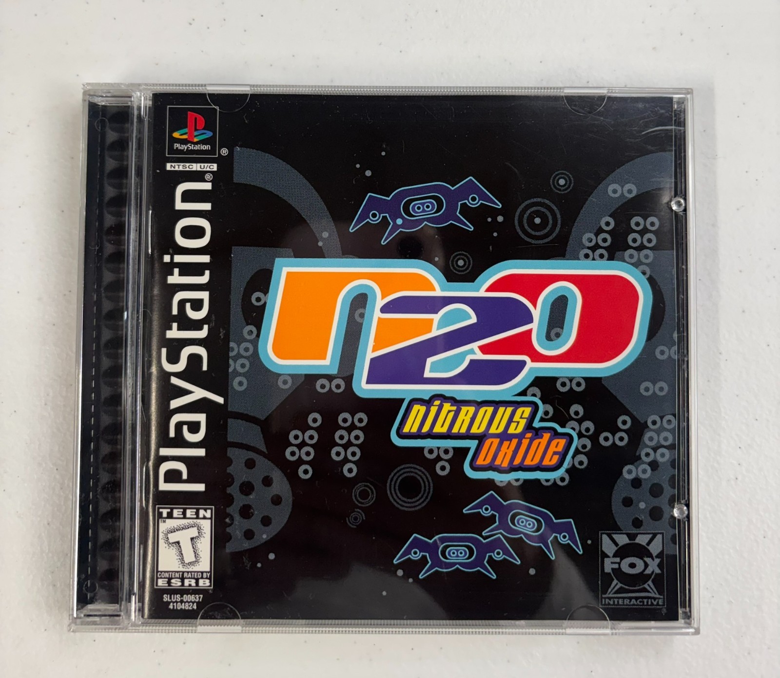 N2O: Nitrous Oxide Game Playstation 1 PS1 Tested & Complete w/ Manual