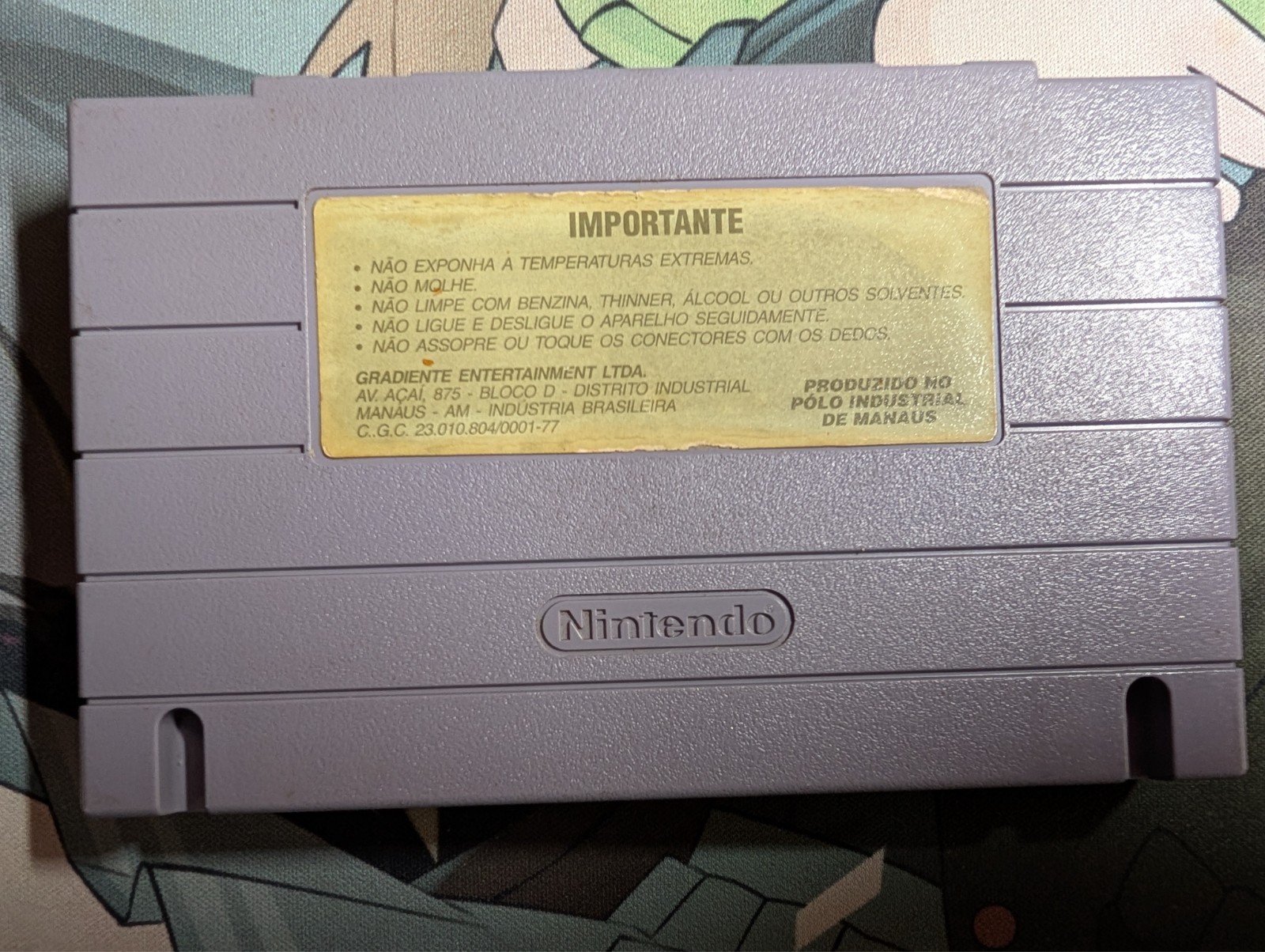 Authentic Incantation (Super Nintendo SNES) Cart Brazil Version + Hardshell Case