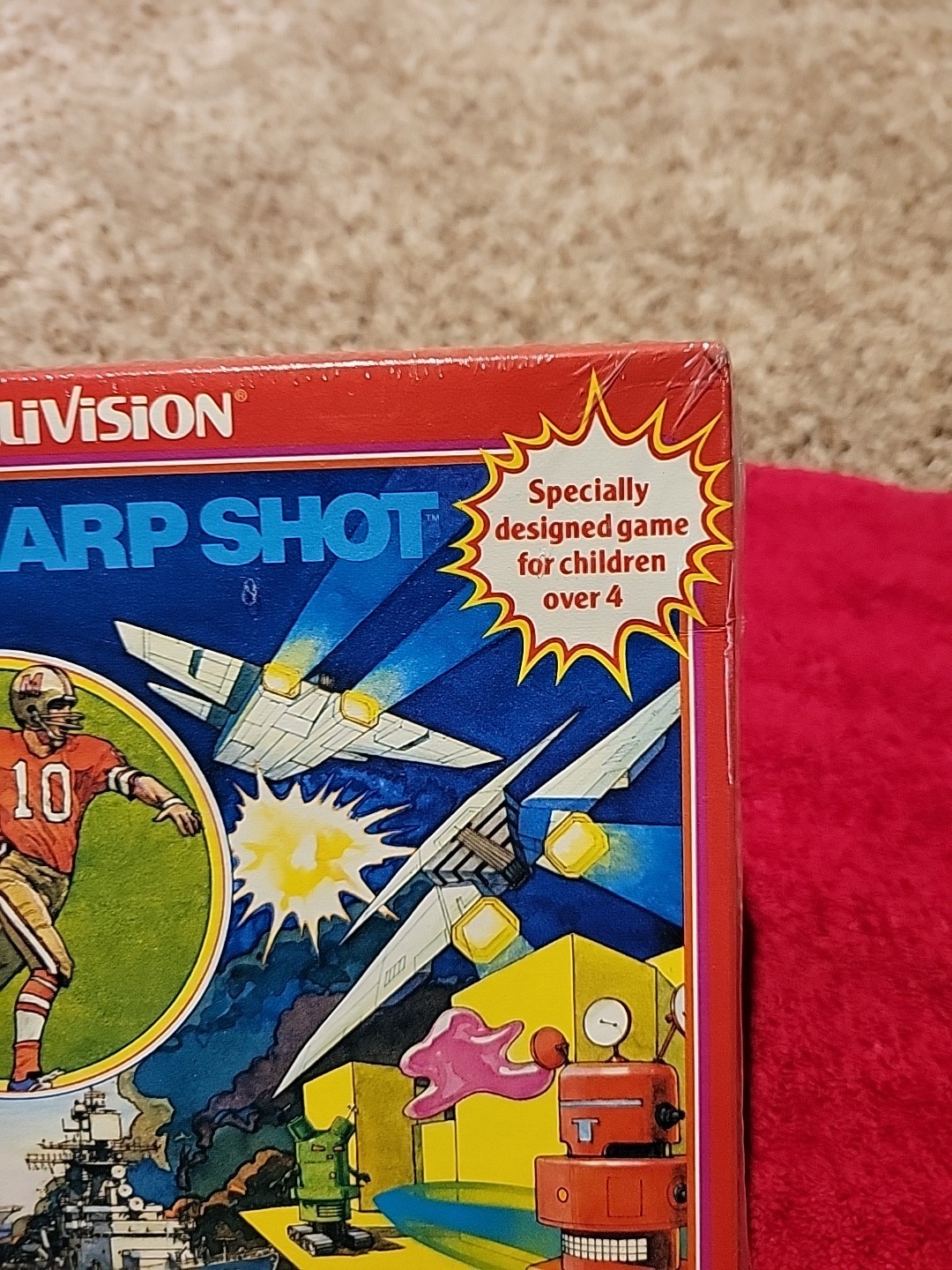 NOS Factory Sealed SHARP SHOT Intellivision Video Game Mint A+ RARE