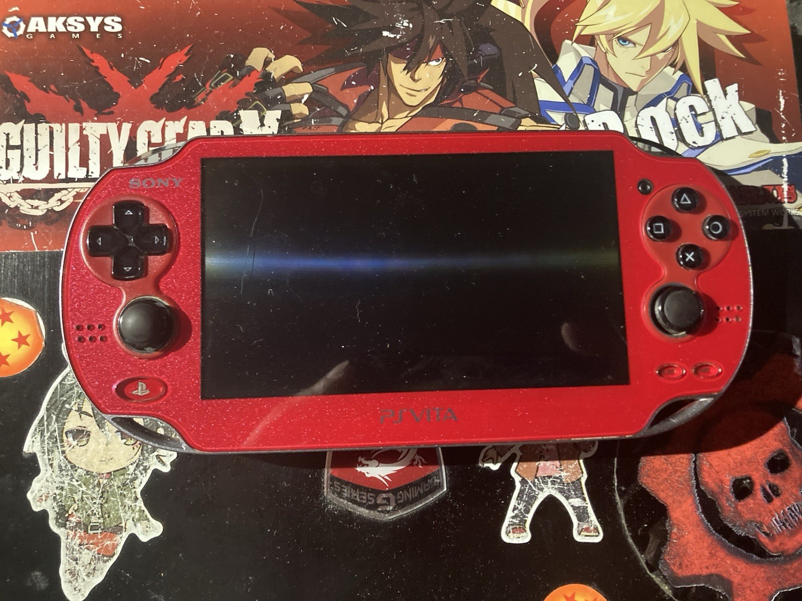 Sony PlayStation Vita Handheld System PCH-1000 Cosmic Red *JAPAN IMPORT*
