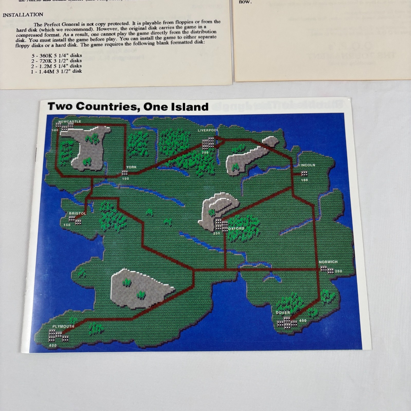The Perfect General (PC, 1991) 3.5″ Floppy, Big Box