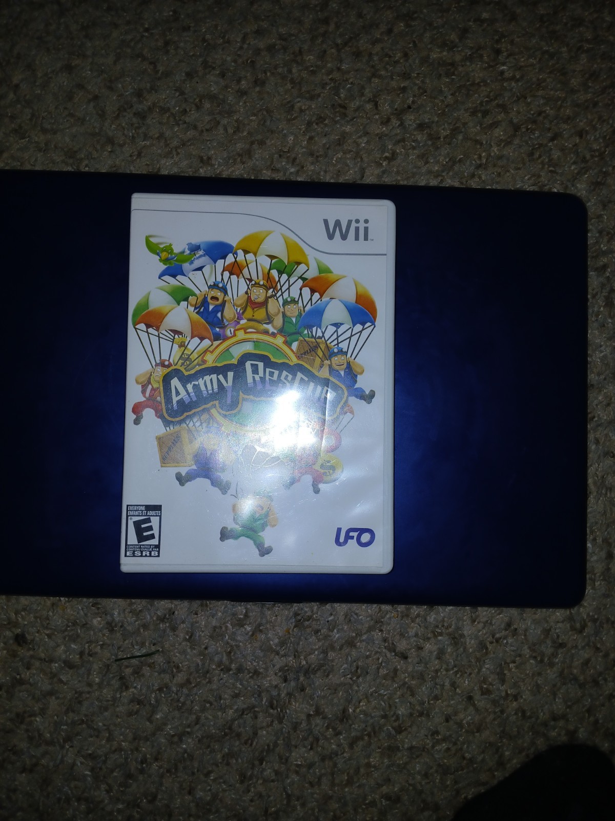 UFO Interactive Army Rescue (Nintendo Wii, 2009) Action/Adventure, Manual