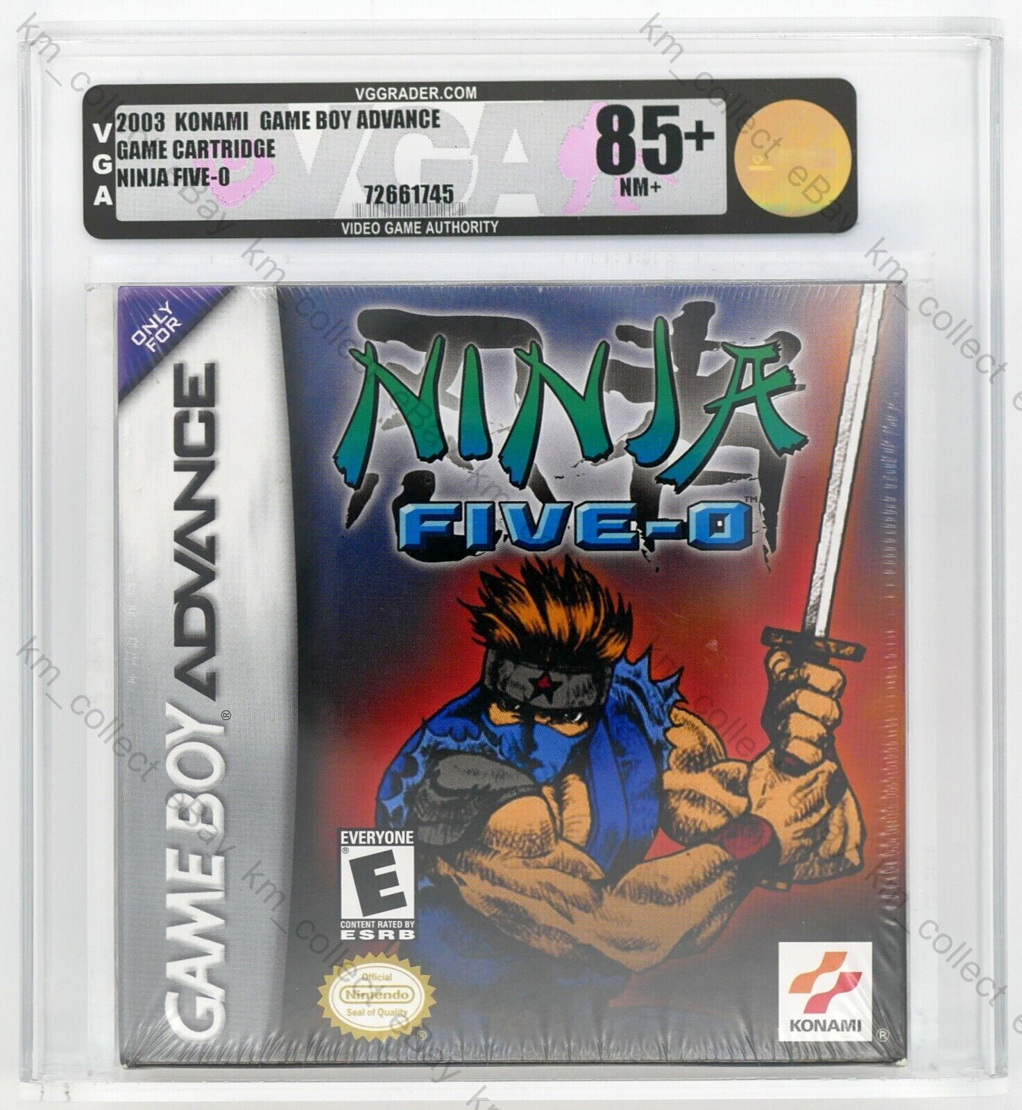 Ninja Five-O | Nintendo Game Boy Advance GBA | NEW SEALED GRADED VGA 85+ GOLD