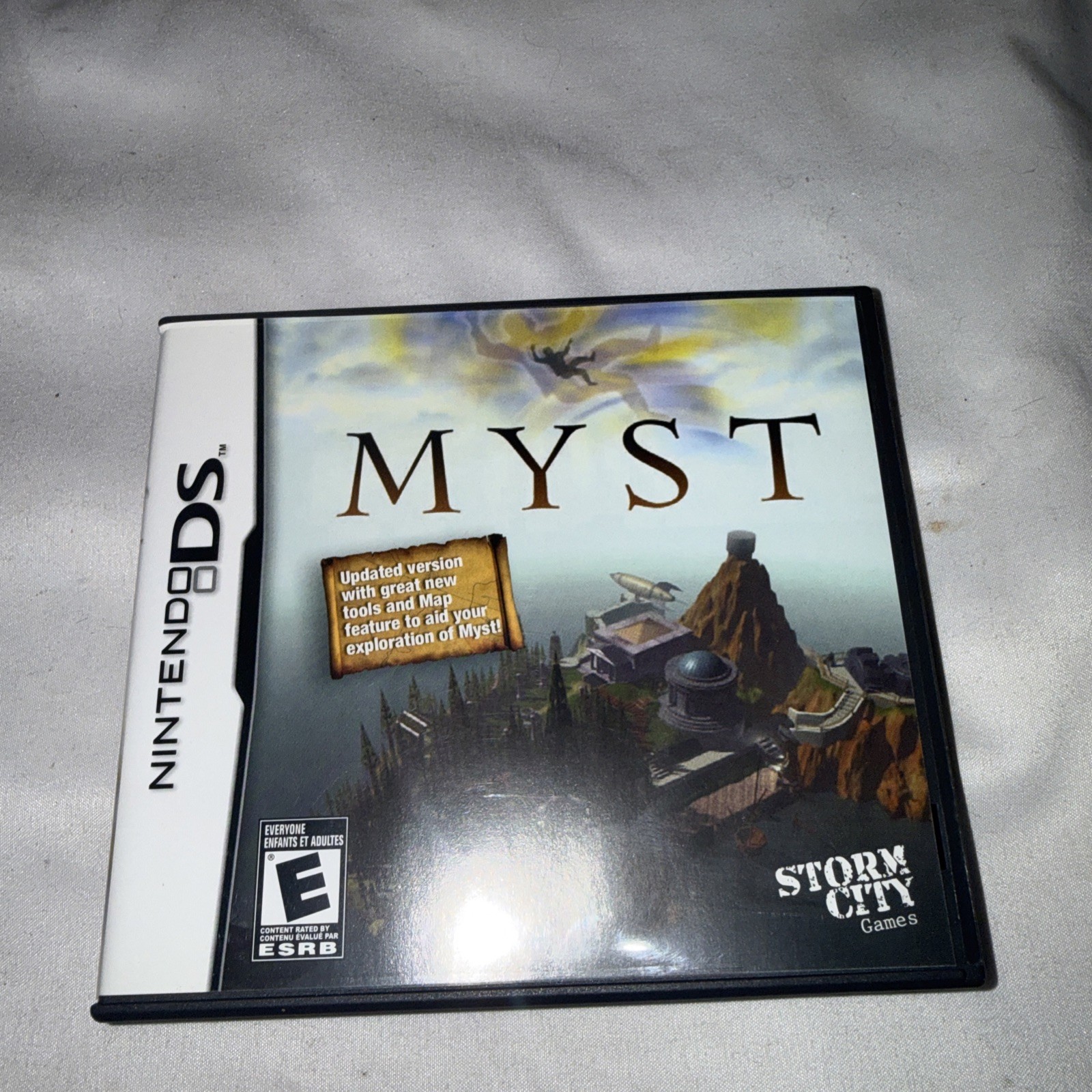 Myst Nintendo DS 2008 Complete CIB W/ Manual Puzzle Adventure Game Tested