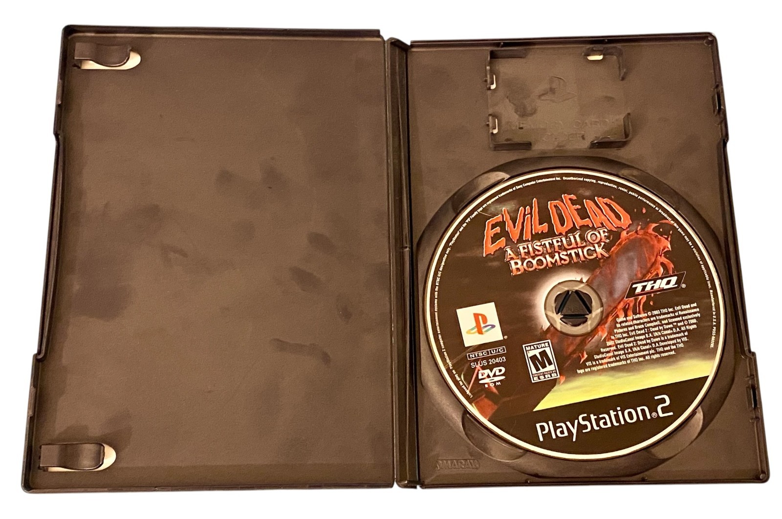 Evil Dead A Fistful Of Broomstick PS2 Video Game Crisis Zone 2003