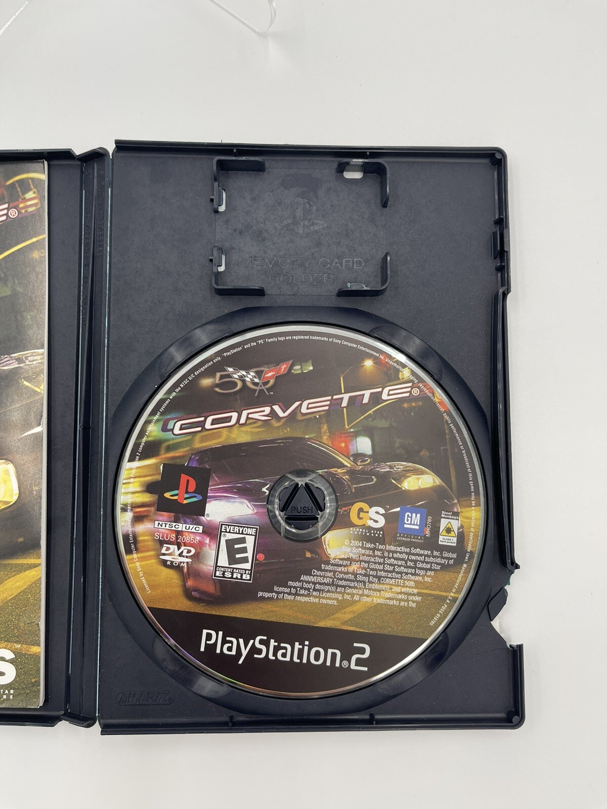 Corvette (Sony PlayStation 2, 2004) PS2 Global Star Software Complete In Box CIB