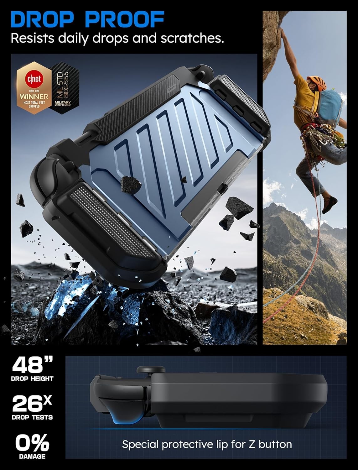 SUPCASE UBPro for Nintendo Switch 2 Military Protection Dockable Integrated Case
