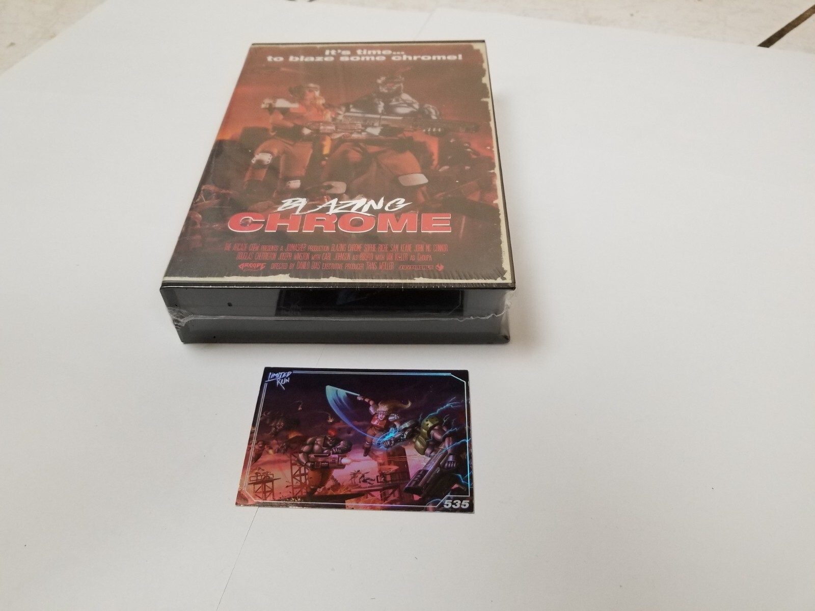 Blazing Chrome VHS Edition Collector’s Edition PS4 Playstation 4