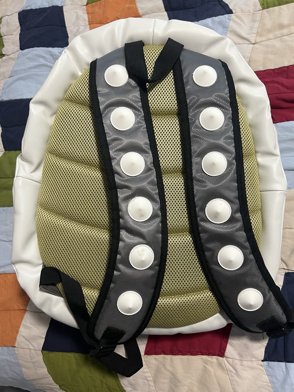 Bowser Shell Backpack Super Mario Bros Green Spiked Bowser Shell