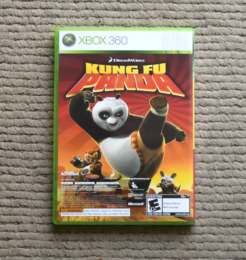 Microsoft Xbox 360 LEGO Indiana Jones The Original Adventures/Kung Fu Panda