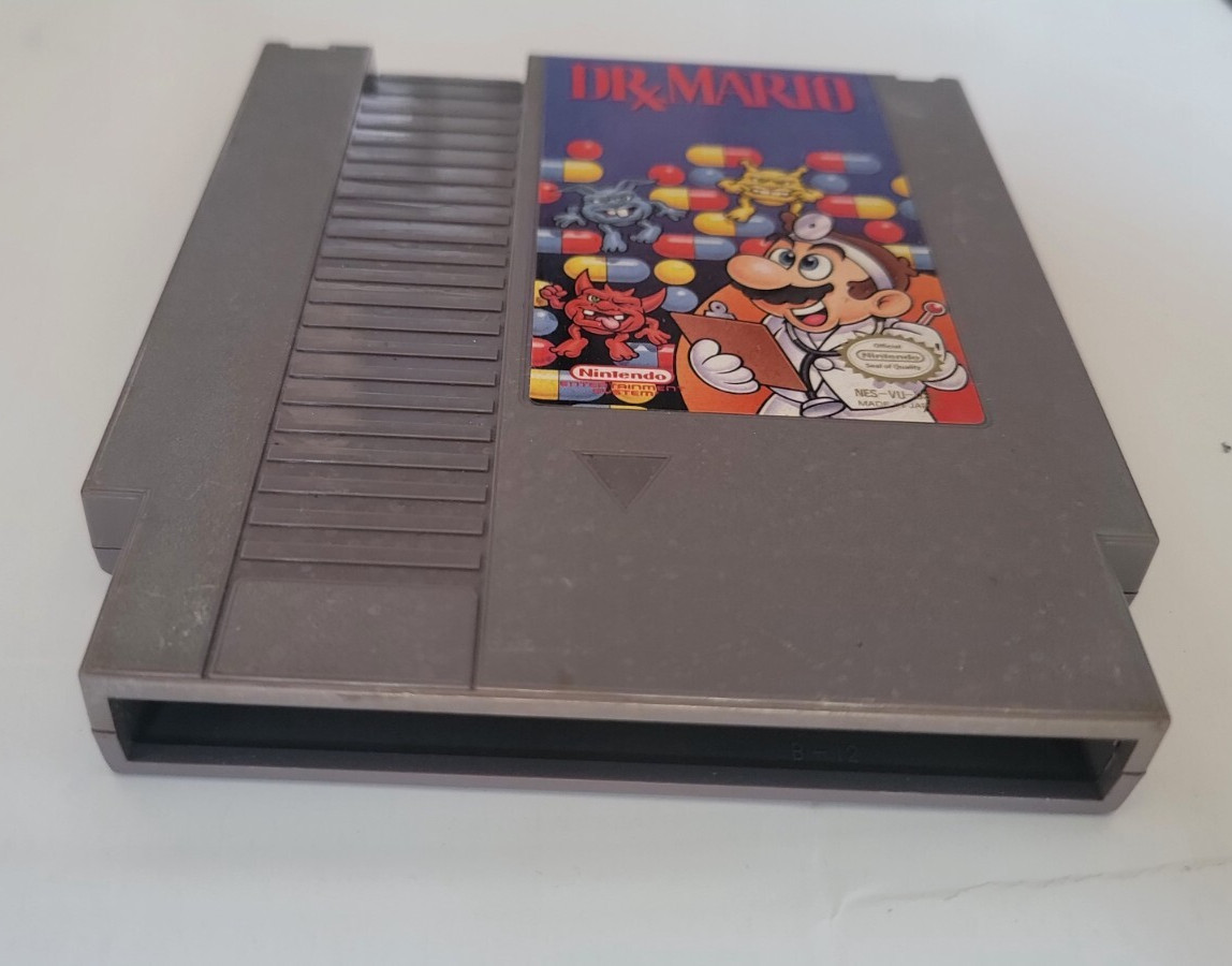 Dr. Mario Nintendo Entertainment System, 1990 Authentic NES Untested In Preowned