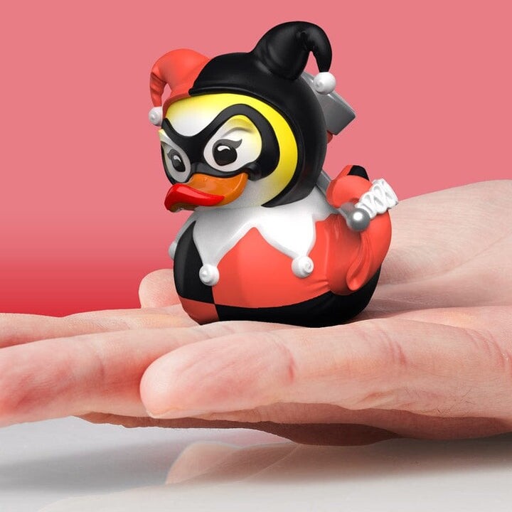 TUBBZ BATHTUB 1ST Edition MINI DC Comics: Harley Quinn DUCK FIGURE jeep
