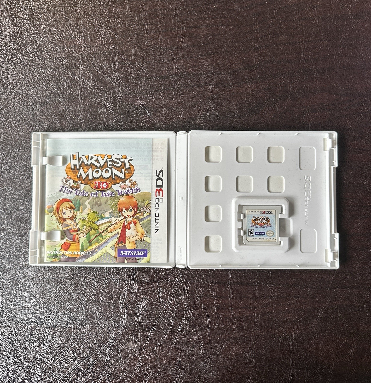 Harvest Moon 3D: The Tale of Two Towns (Nintendo 3DS) CIB Tested & Working