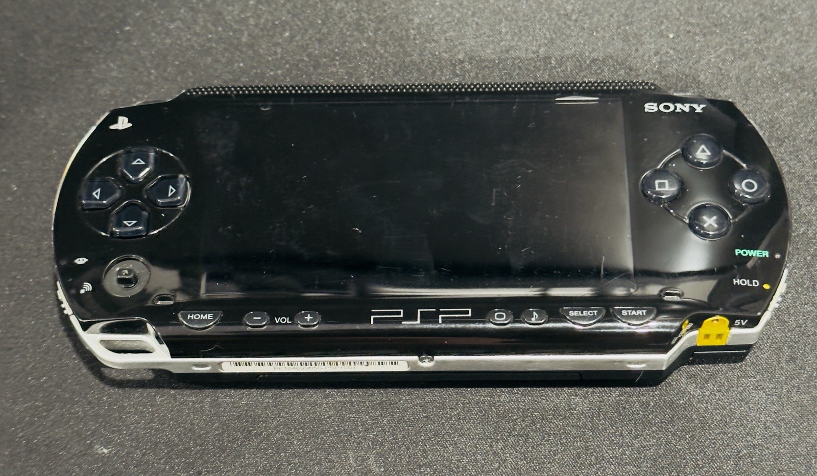 Sony PSP-1001 Black Console & 8 Games Bundle