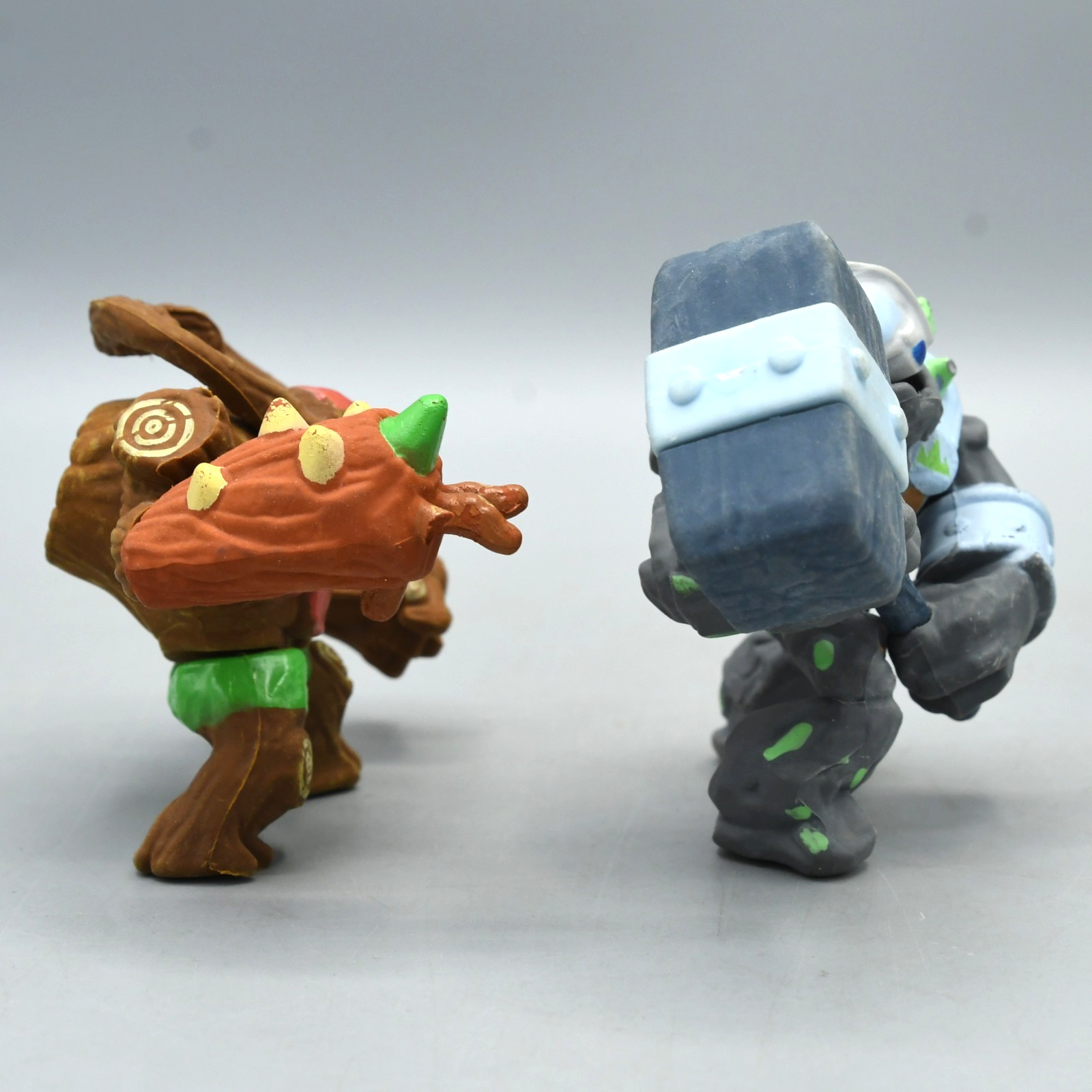 Skylanders Giants Puzzle Eraser Lot of 2 Tree Rex Crusher 2012 Activision