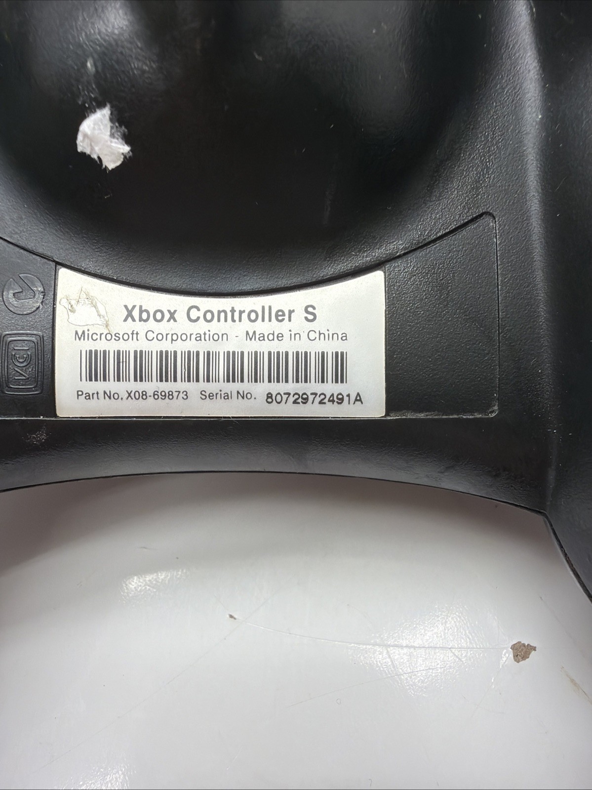Original Xbox Controller S X08-69873 w/ OEM Breakaway Cable – Tested & Working