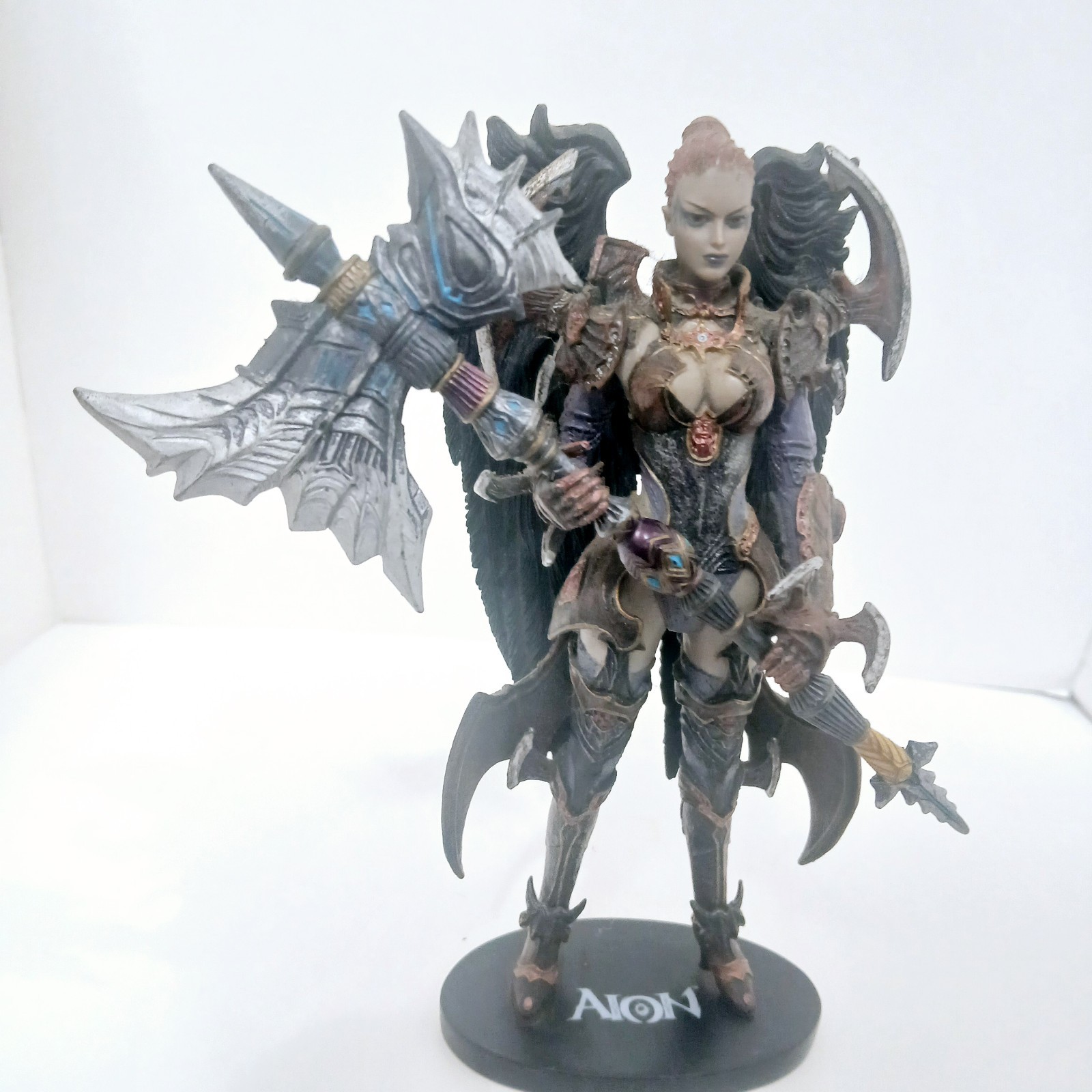 Avia Figure from Aion Limited Collectors Edition Winged Asmodian Daeva 6.25 Tall