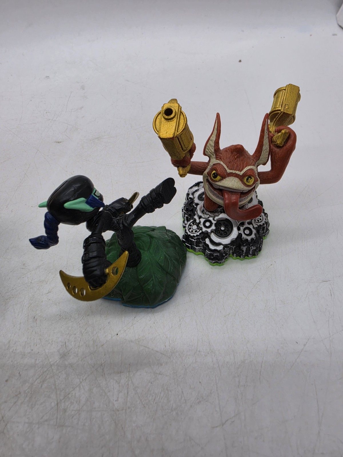 Skylanders Lot Of 4 Skylanders Mint Ninja Elf Food Fight