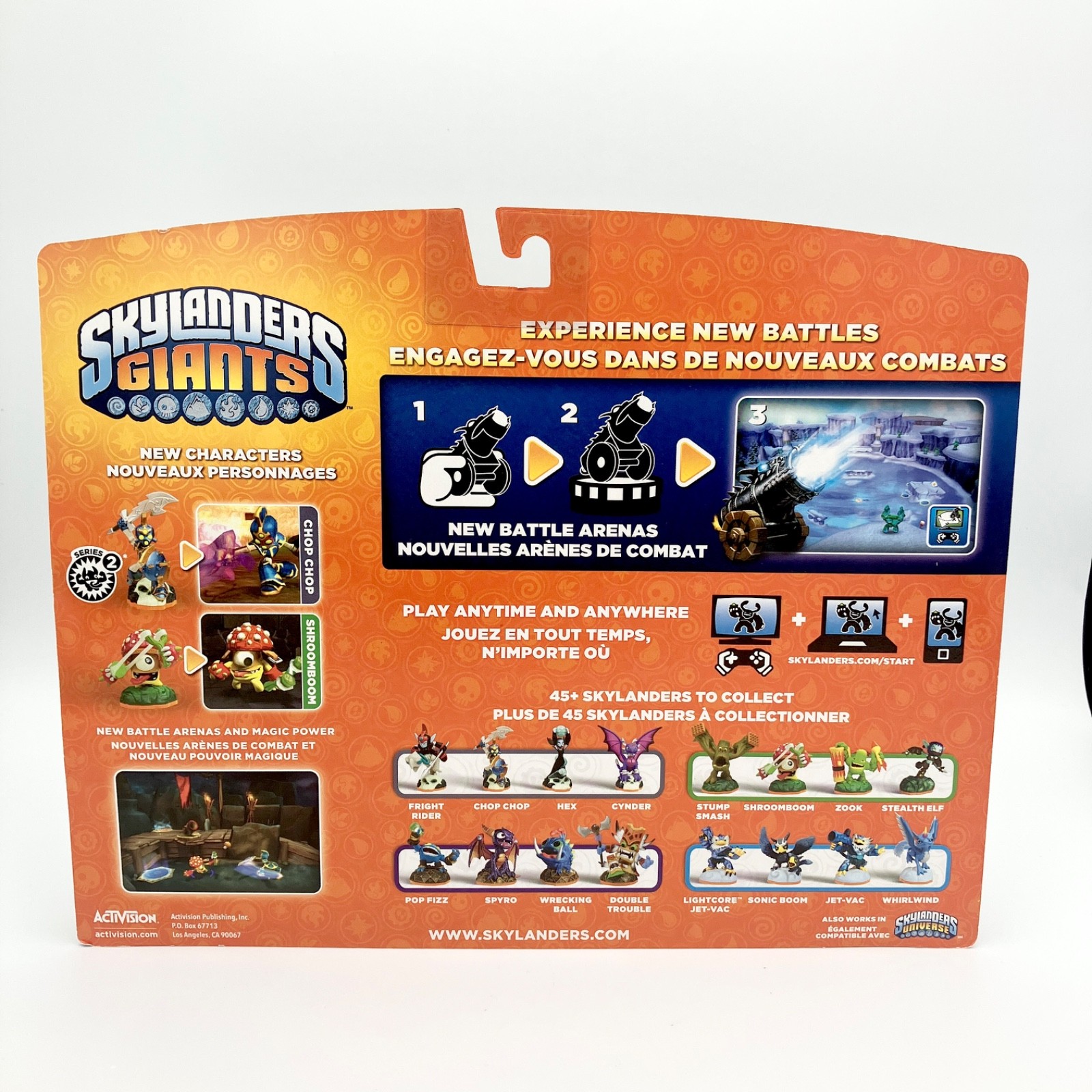 Skylanders Giants Dragonfire Cannon Battle Pack NIB Activision NEW Package wear