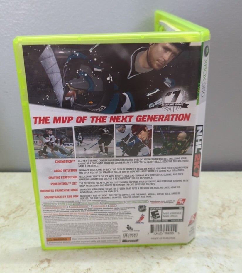 NHL 2K7 XBOX 360 – (2006) VG Rated E10+ – Everyone 10+