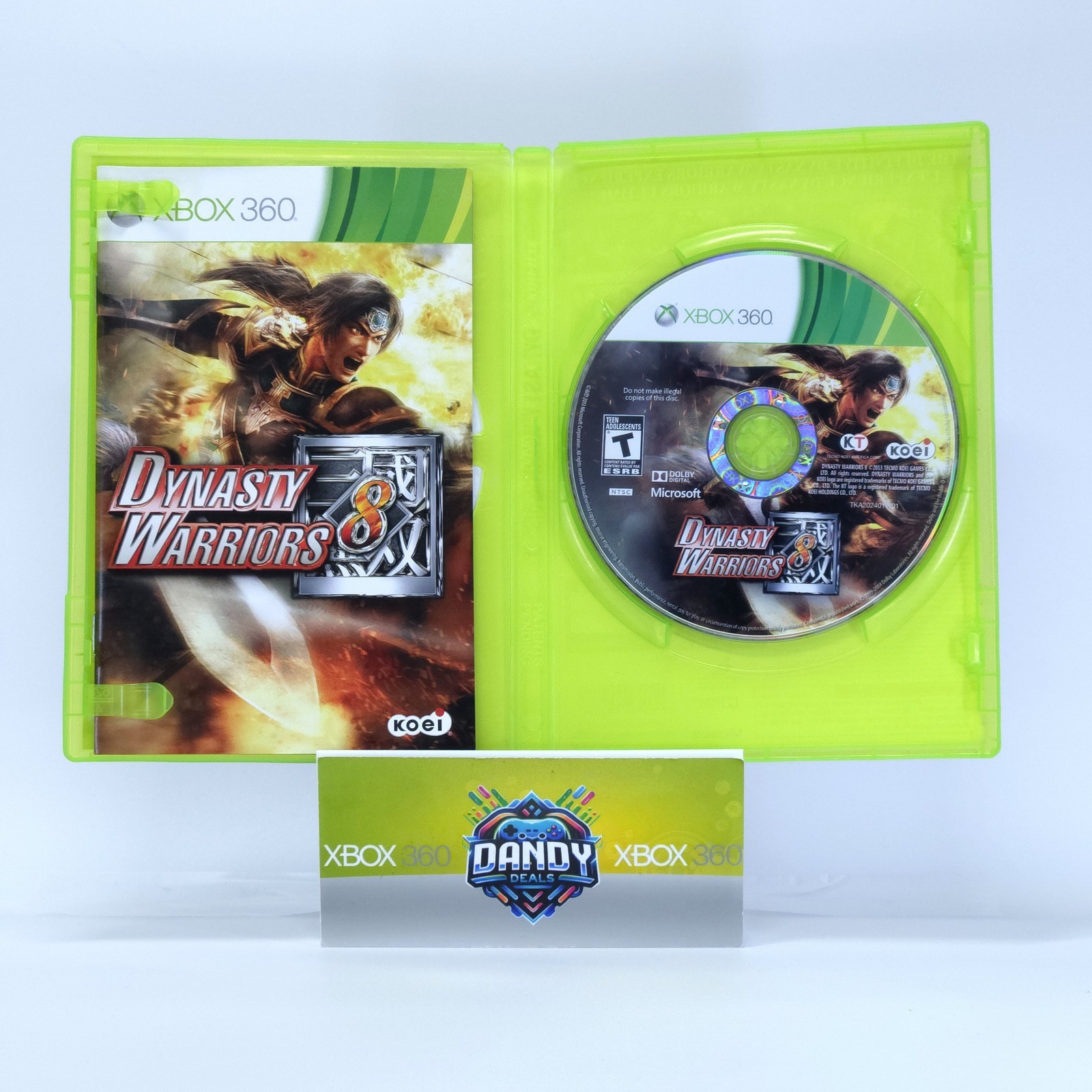 Dynasty Warriors 8 CIB W/ Manual – Xbox 360