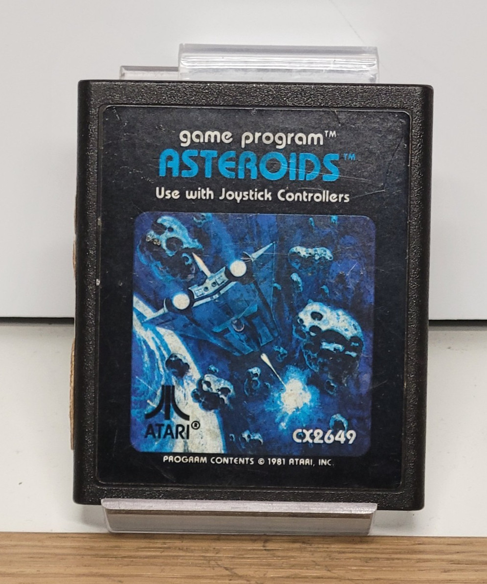 ASTEROIDS (ATARI 2600, 1981) Cart Only