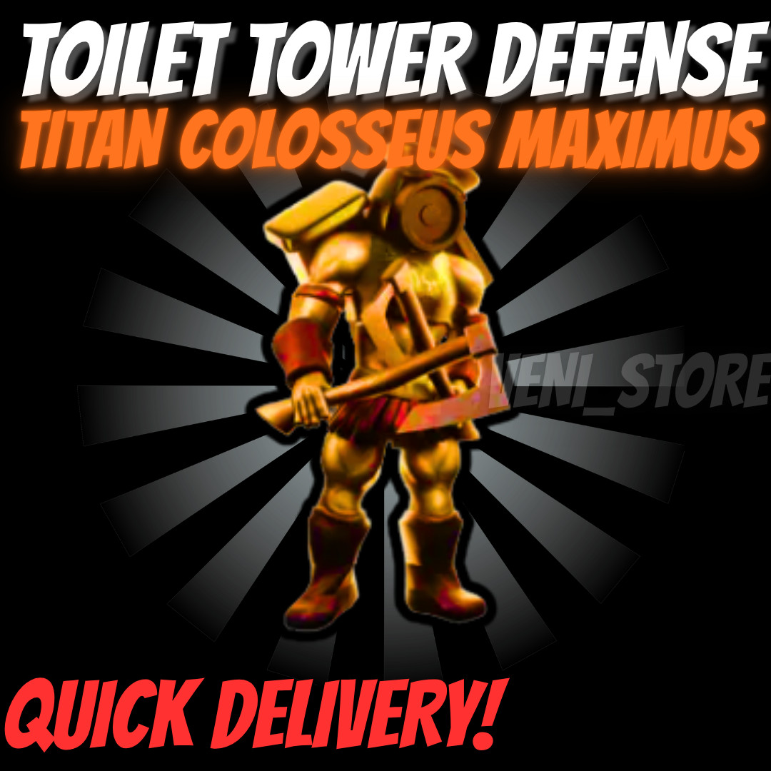 🔥TITAN COLOSSEUS MAXIMUS🔥TOILET TOWER DEFENSE – TTD UNIT – CELESTIAL!⚡💸