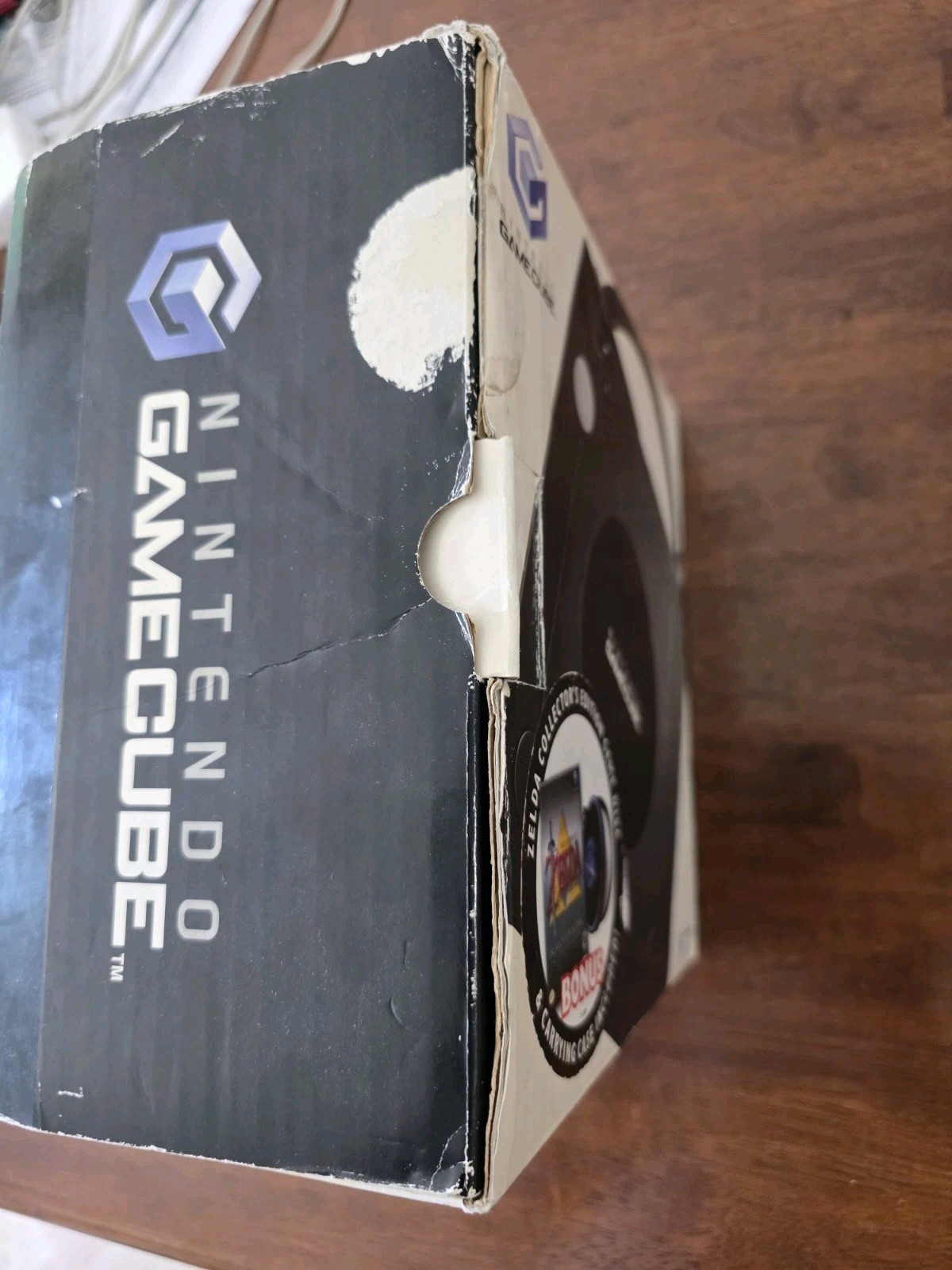 Nintendo GameCube Black Zelda Collector’s Edition BONUS Console System BOX ONLY