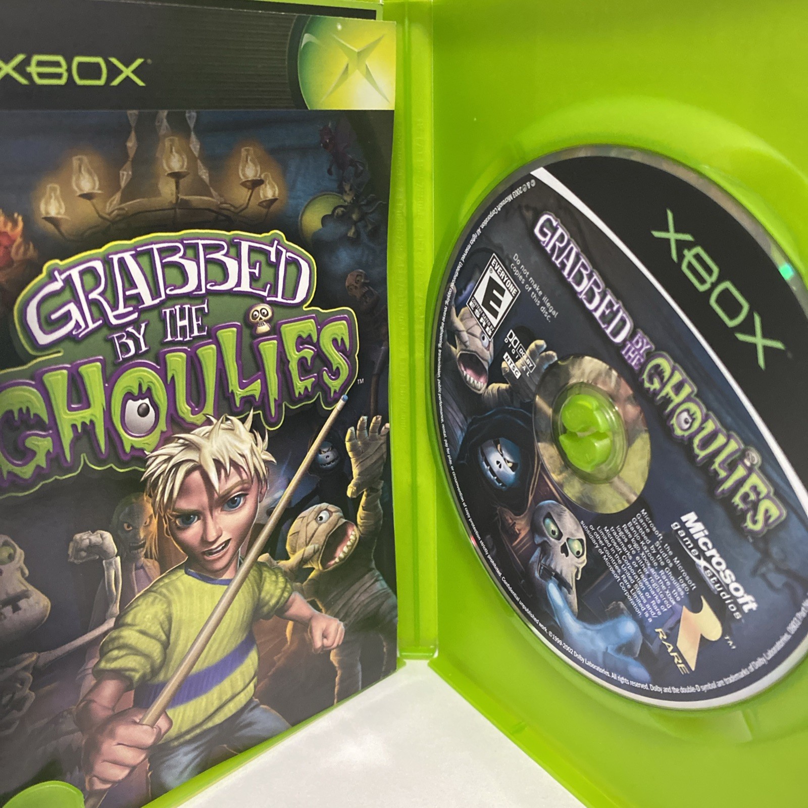 Grabbed by the Ghoulies (Microsoft Xbox, 2003) Complete CIB