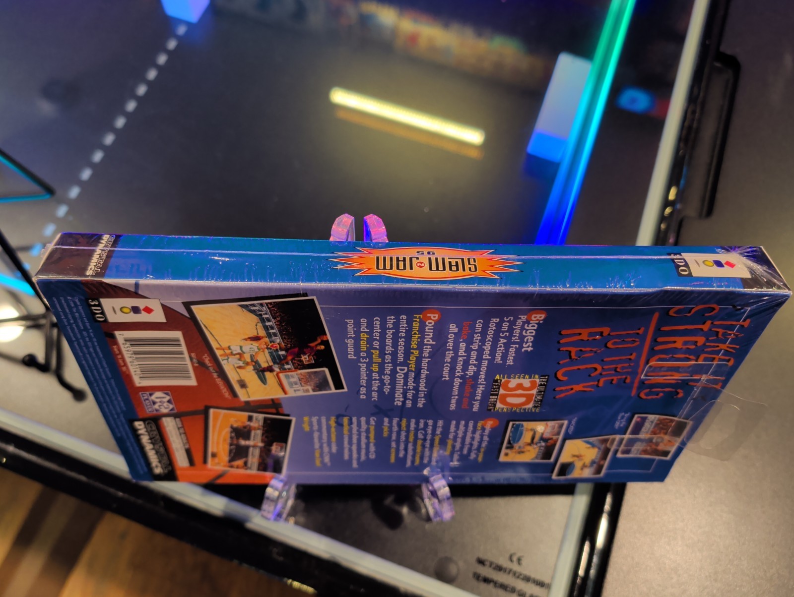 Slam ‘N Jam ’95 (3DO, 1995) Long Box, New, Has Concave Damage
