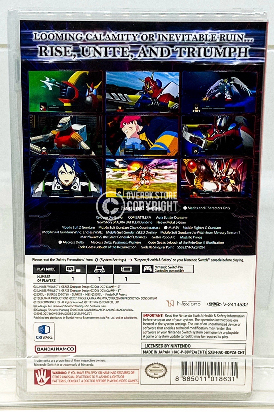 Super Robot Wars T + V + X + Y- Nintendo Switch – Brand New | Factory Sealed