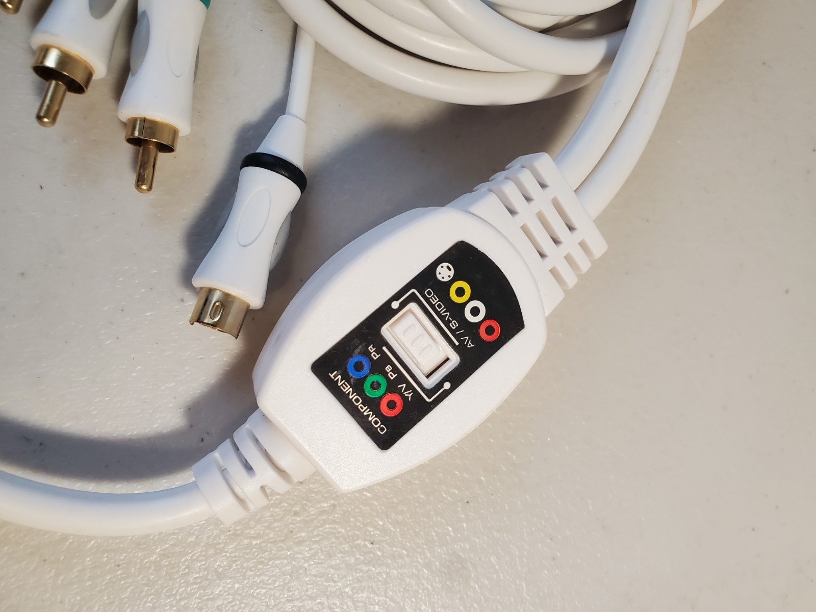 Generic Component A/V Audio Video Cable for Nintendo Wii – White SELECTABLE