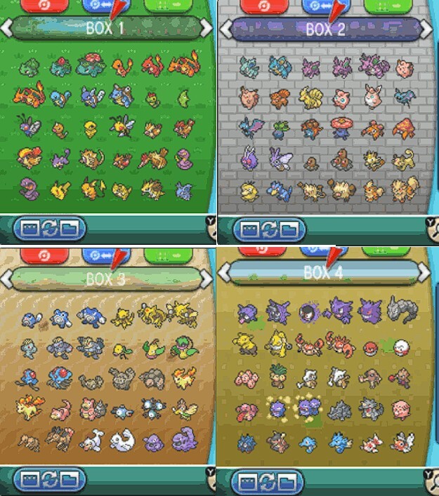 All Pokemon XY/ORAS Shiny Living Dex(MAIL IN SERVICE)