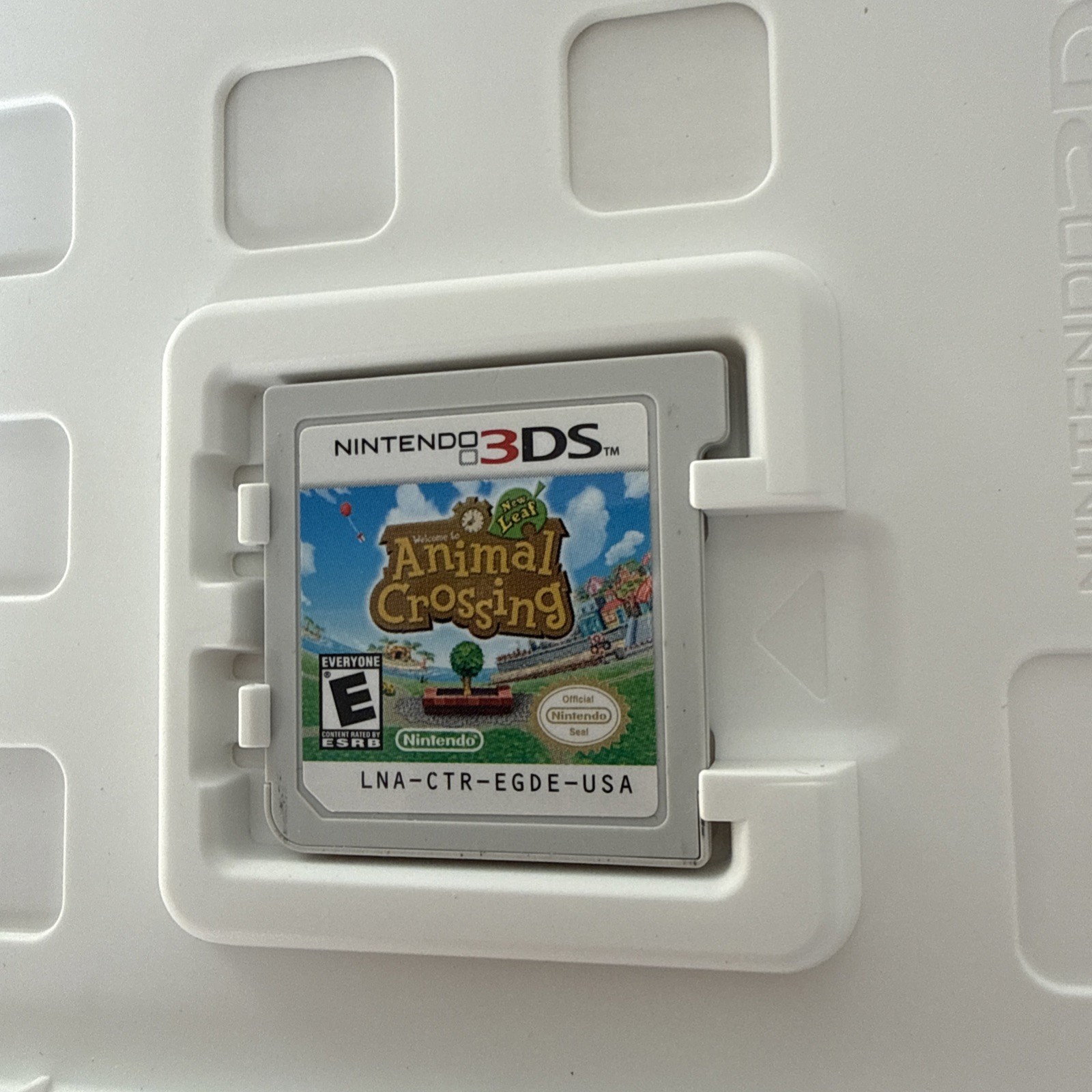 Animal Crossing: New Leaf Nintendo 3DS 2013 Game Case and Manual Tested Works